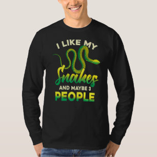 Reptile Keeper Haustier Besitzer Schlange Tier Sch T-Shirt