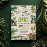 Reptile Kids 1. Geburtstag Einladung<br><div class="desc">Reptile Kids 1. Geburtstag Einladung</div>
