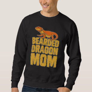 Reptile Pet Mommy Bartagie Mama Tierbär Sweatshirt