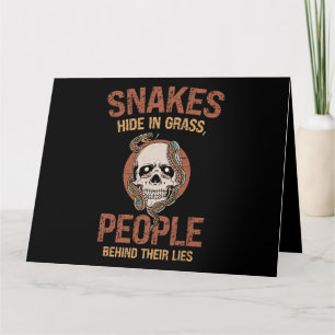 Reptile Skin Snakeskin Schlange Mama 2 Karte