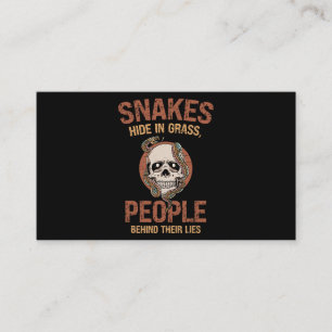 Reptile Skin Snakeskin Schlange Mama 2 Visitenkarte