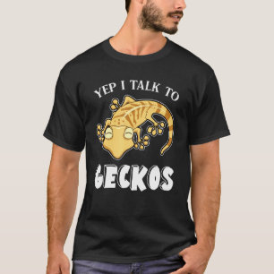 Reptile Yep Ich spreche mit meinem Leopard Gecko T-Shirt