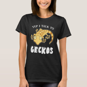 Reptile Yep Ich spreche mit meinem Leopard Gecko T-Shirt