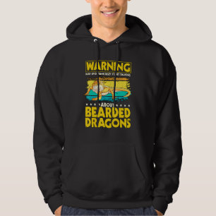 Reptile Zitat kann beginnen, über bartete Drag zu Hoodie