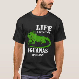 Reptile Zoo Keeper Iguana Iguana T-Shirt