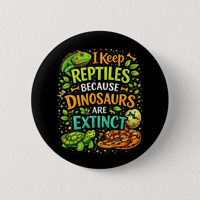 Reptiles Rule Button (Vorderseite)