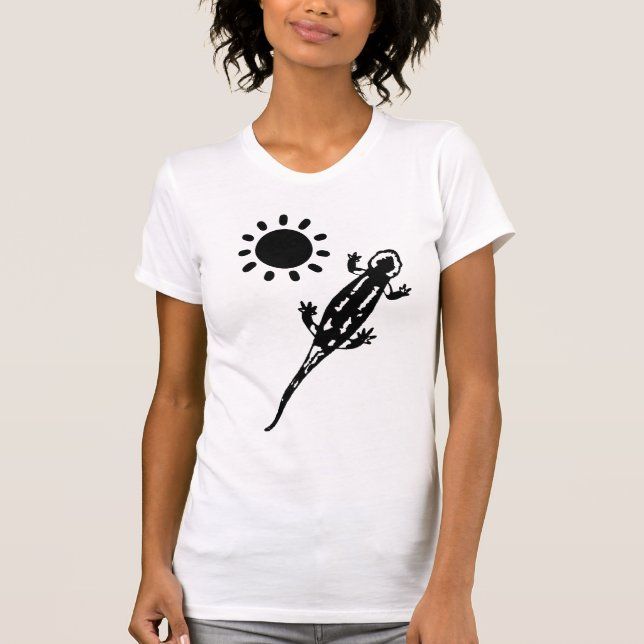 Reptiles Southwest Salamander Lizard T-Shirt (Vorderseite)