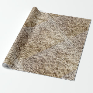 Reptilhautmuster Geschenkpapier