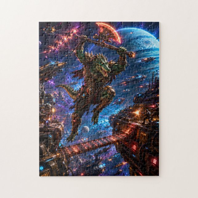 Reptilian Space Pirate — Savage Boarding Attack (Vertikal)