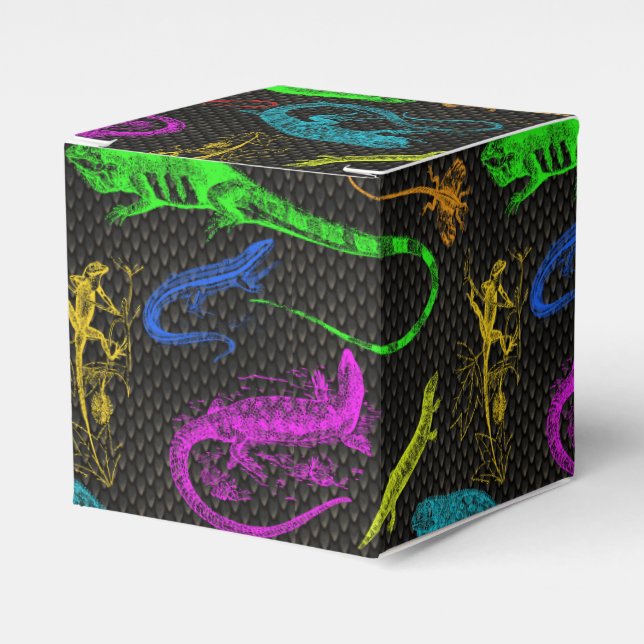 Reptilien! Geschenkschachtel (Vorderseite)