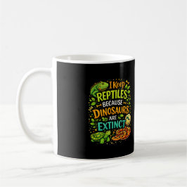 Reptilien regieren kaffeetasse