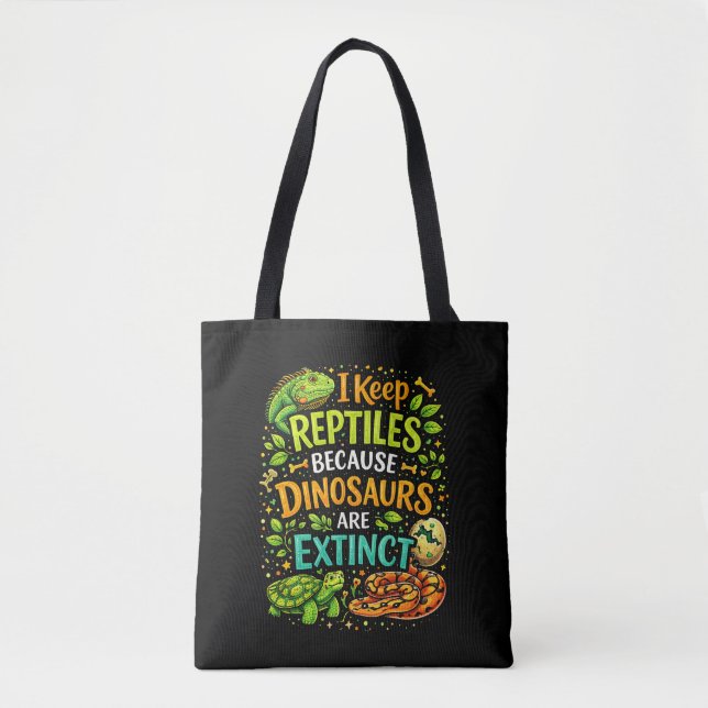 Reptilien regieren tasche (Vorderseite)