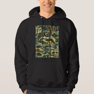 Reptilien Sammlungstabelle Schildkröte Schlangenar Hoodie