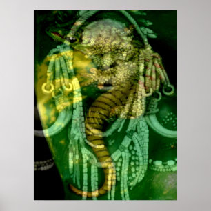 Reptilien-Schamane 2 Poster