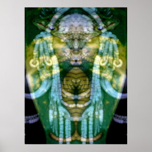 Reptilien-Schamane 3 Poster
