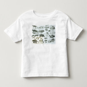 Reptilien, Schlangen und Eidechsen Kleinkind T-shirt