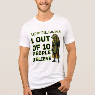 Reptilien-Yikes-Fakt Tri-Blend Shirt