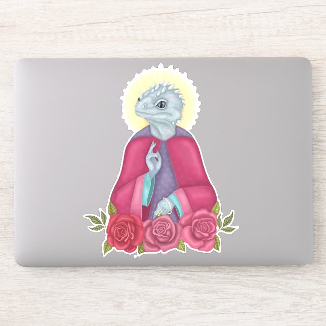 Reptilienaufkleber Aufkleber (Computer)