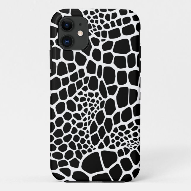 Reptilientienprint Case-Mate iPhone Hülle (Rückseite)