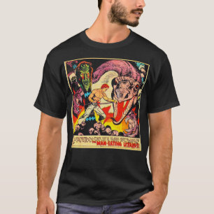 Reptilische Invasion Manining Eidechsen Comicen si T-Shirt