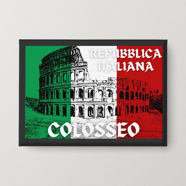 Repubblica Italiana Colosseum Button (Vorderseite)
