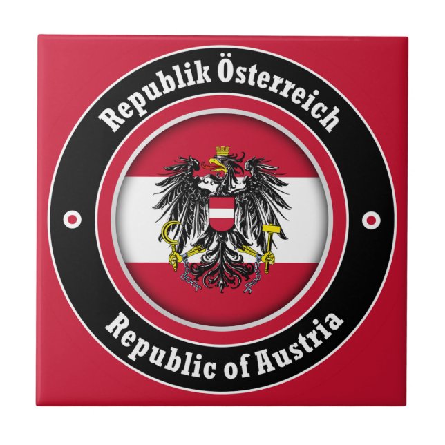 Republic of Austria Fliese (Vorderseite)