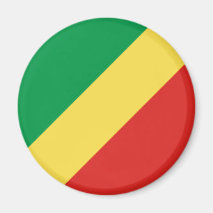 Republic of the Congo Flag Magnet