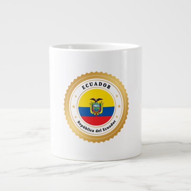 República del Ecuador Jumbo-Tasse (Vorderseite)