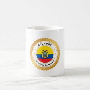 República del Ecuador Kaffeetasse