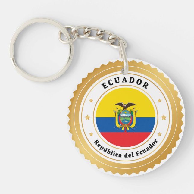 República del Ecuador Schlüsselanhänger (Vorderseite)