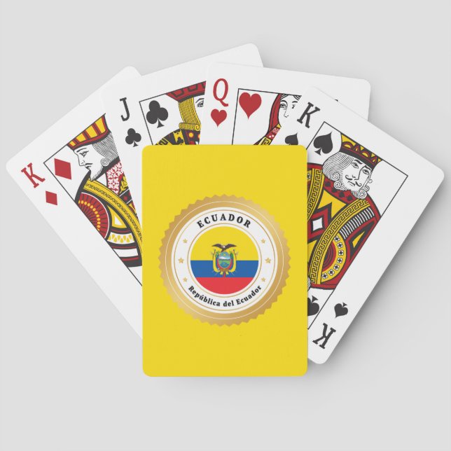 República del Ecuador Spielkarten (Rückseite)