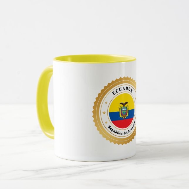 República del Ecuador Tasse (Vorderseite Links)