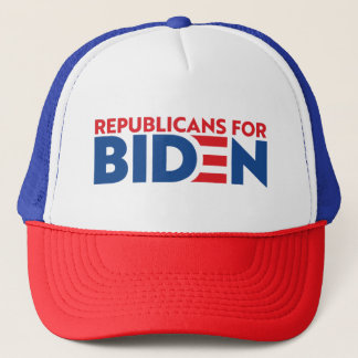 Républicains Pour Biden Trucker Casquette