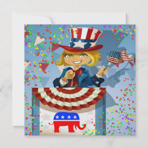Republican Patriotic Invitation - srf Einladung
