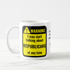 Republicans Funny Personalized Kaffeetasse
