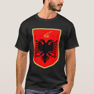 Republik Albanien: Zwei geheuerte Adler von S T-Shirt