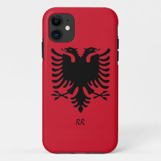 Republik- Albanienflaggen-Eagle iPhone 5 Fall title_seo2