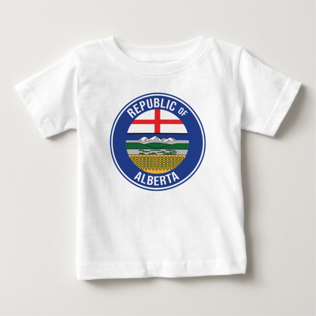 Republik Alberta WEXIT Baby T-shirt (Vorderseite)