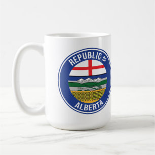 Republik Alberta WEXIT Kaffeetasse