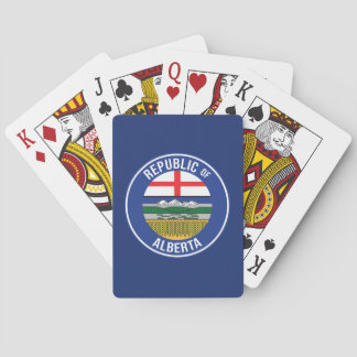 Republik Alberta WEXIT Spielkarten