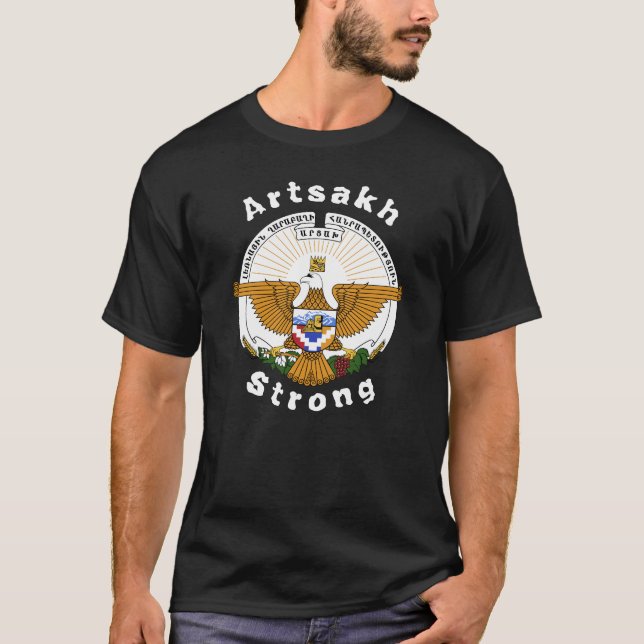 Republik Artsakh Strong T - Shirt (Vorderseite)