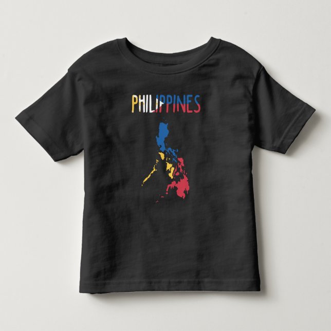 Republik der Philippinen Land Südostasien Kleinkind T-shirt (Vorderseite)