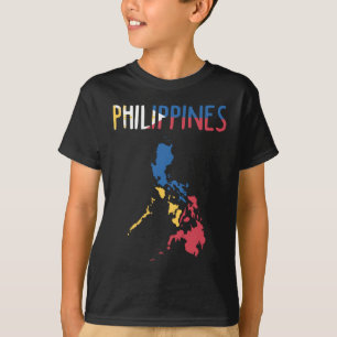 Republik der Philippinen Land Südostasien T-Shirt