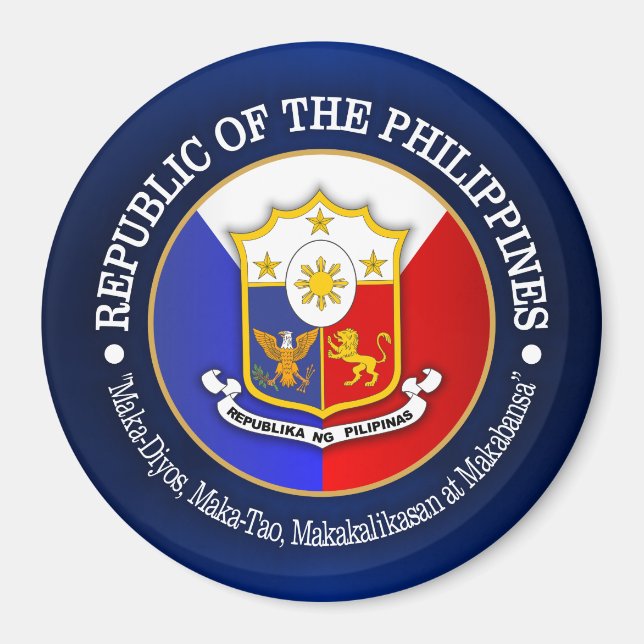 Republik der Philippinen Magnet (Vorne)