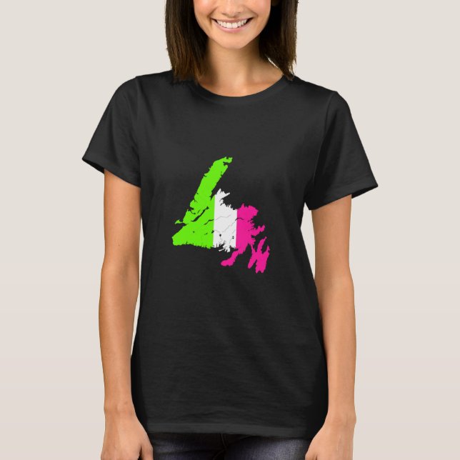 Republik des Neufundland-Damen-T - Shirt (Vorderseite)