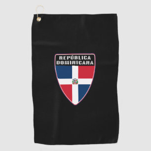 Republik Dominicana Golfhandtuch