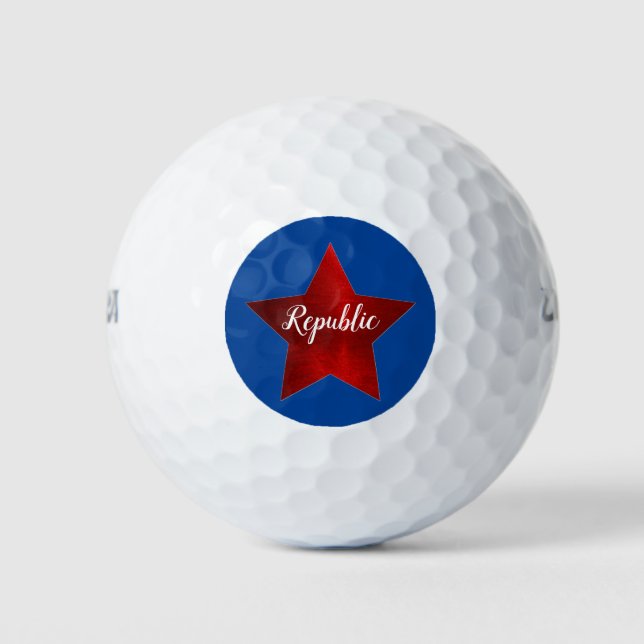REPUBLIK GOLFBALL (Vorderseite)