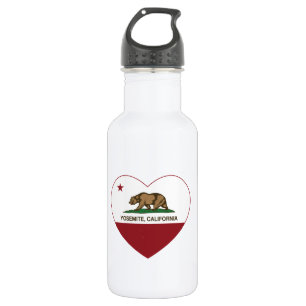 Republik-Herz Yosemite Kalifornien Edelstahlflasche