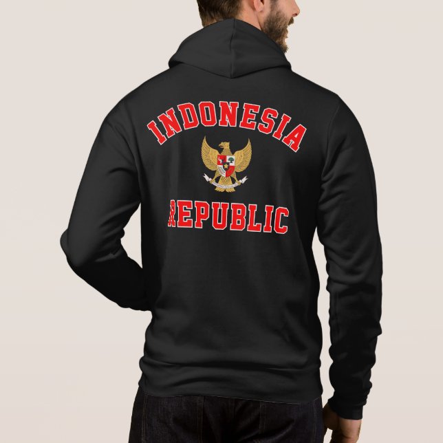 Republik Indonesien  Hoodie (Rückseite)