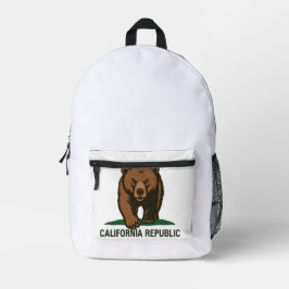 Republik Kalifornien Bedruckter Rucksack